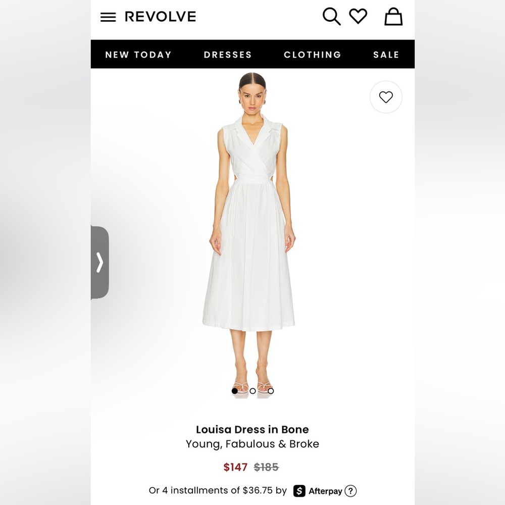Revolve! YFB size S, Sleeveless Dress
